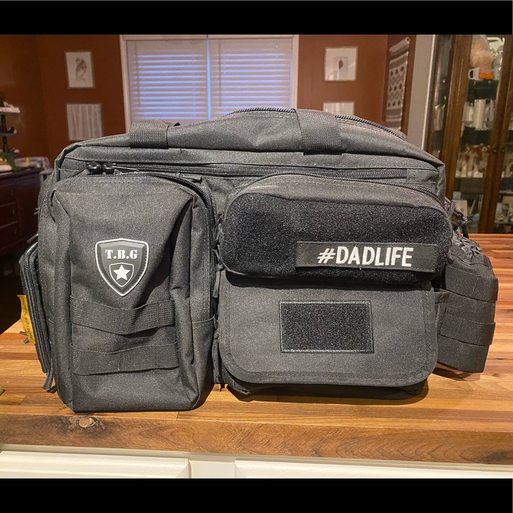 Tactical Baby Gear diaper bag, black